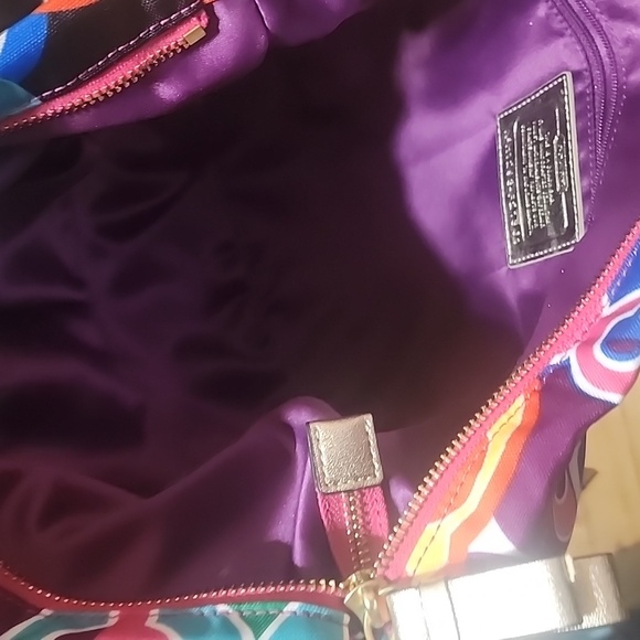 Coach Poppy Spotlight Purse Bag - Picture 13 of 14